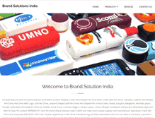 Tablet Screenshot of brandsolutionsindia.com